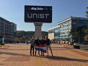 Een deel van de Nederlandse delegatie.