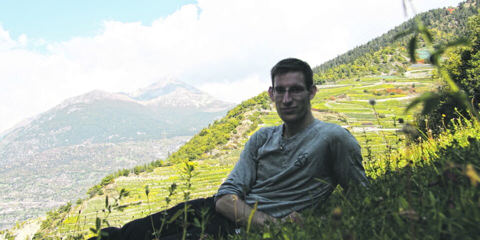 Tom bij wijnberg Visperterminen.