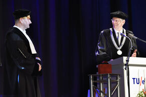 Onderwijsprijs voor Paul van der Schoot (TN). Foto | Bart van Overbeeke