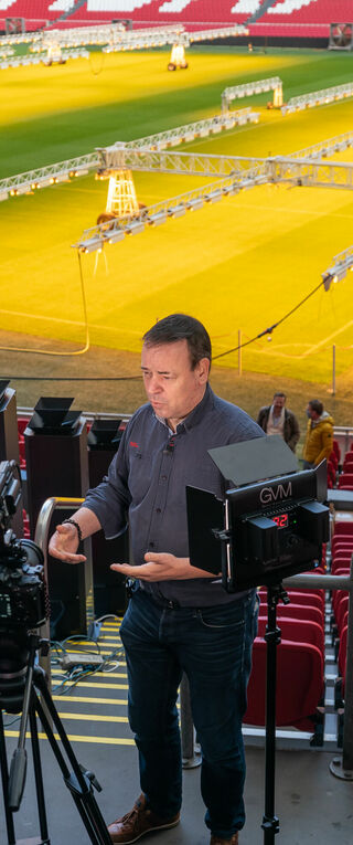 Bert Blocken in de Johan Cruijff ArenA. Foto | Paul Raats