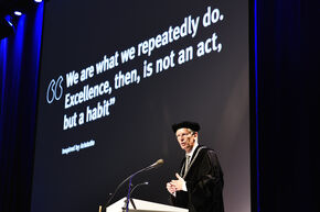 TU/e-rector Frank Baaijens. Foto | Bart van Overbeeke
