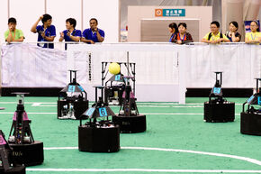 Halve finale Tech United-ARES. Foto | Bart van Overbeeke