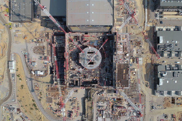 De Tokamak in aanbouw. Foto | ITER