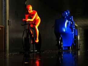 Onderzoek met schaalmodellen.