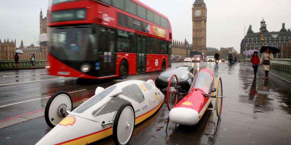 De Shell Eco-marathon verhuist dit jaar van Rotterdam naar Londen.
