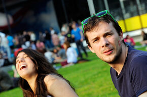 Professors on Stage was zonnig in alle opzichten. Foto | Bart van Overbeeke