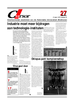 Voorzijde van magazine: Cursor 27 - 13 maart 1997