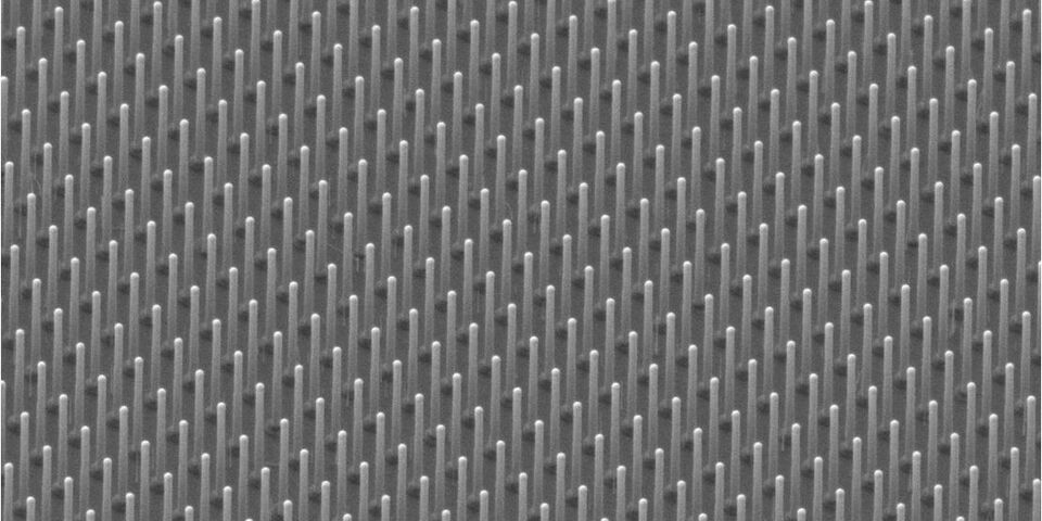 Verzameling van nanodraden.