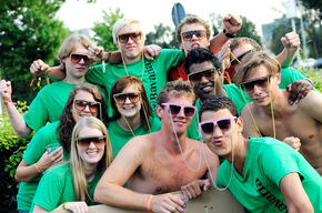 Tentenspektakel Bouwkunde intro 2012. Foto | Bart van Overbeeke Tentenspektakel Bouwkunde intro 2012. Foto | Bart van Overbeeke