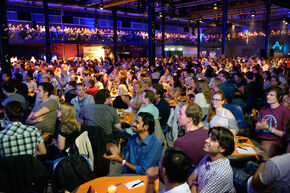 Full house tijdens de Quiz Night XL. Foto | Bart van Overbeeke Full house tijdens de Quiz Night XL. Foto | Bart van Overbeeke