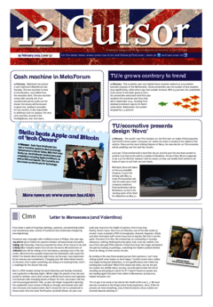 Cover of magazine: Cursor 12 - February 19th 2015