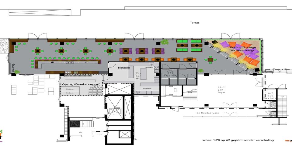 Ontwerp bar van inititatief Bar Potential