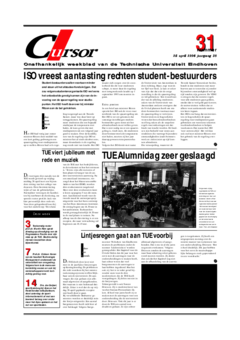 Voorzijde van magazine: Cursor 31 - 25 april 1996