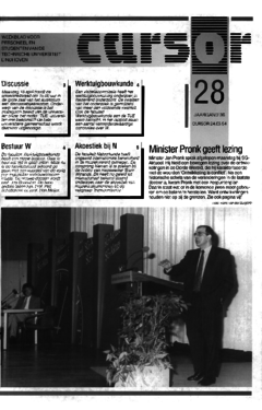 Voorzijde van magazine: Cursor 28 - 24 maart 1994