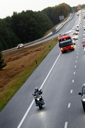 De laatste kilometers op weg naar Eindhoven. Foto | Bart van Overbeeke