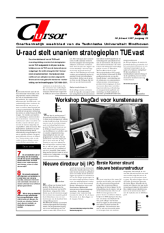 Voorzijde van magazine: Cursor 24 - 20 februari 1997