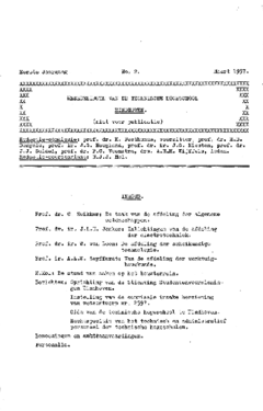 Voorzijde van magazine: Mededelingen 2 - Maart 1957