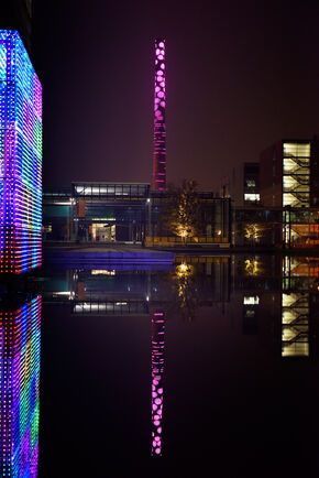 AnTUenna op de achtergrond. Foto | Bart van Overbeeke
