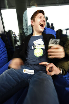 Op het dakterras van Flux. Foto | Bart van Overbeeke