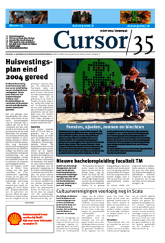 Voorzijde van magazine: Cursor 35 - 10 juni 2004