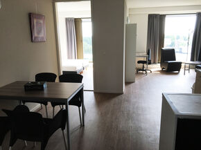 Eén van de grotere, tweepersoons units.