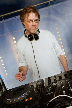 Paul Grefen tijdens Professors on Stage. Foto | Bart van Overbeeke