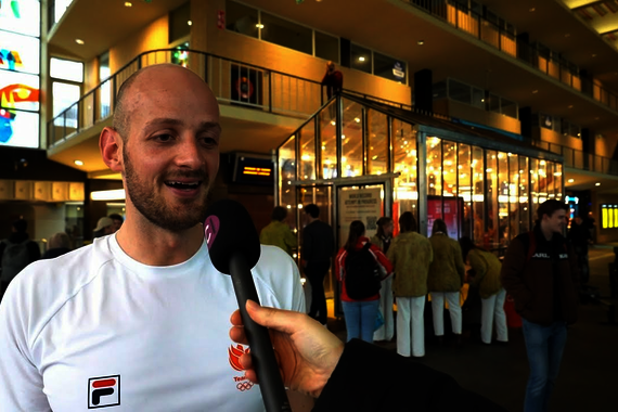 Cursor nam een kijkje bij de opening van de wereldrecordpoging.