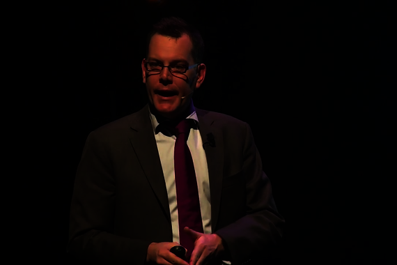 Een stukje uit de show van Arnout