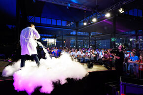 Wetenschapsshow. Foto | Bart van Overbeeke