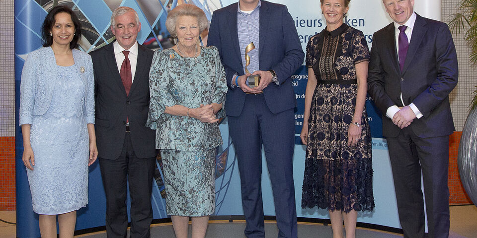 TU/e-alumnus gekozen tot Ingenieur van het Jaar