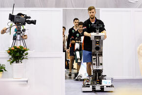 SERGIO tijdens de finaledag. Foto | Bart van Overbeeke