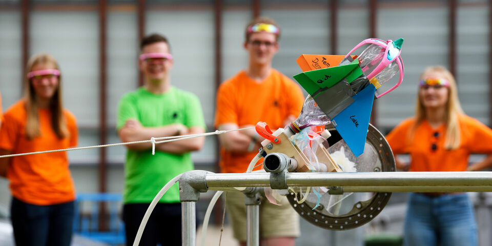 Op weg naar de 'maan'. Foto | Bart van Overbeeke