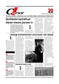 Voorzijde van magazine: Cursor 20 - 16 januari 1997