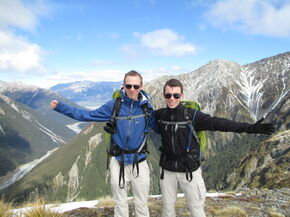 Ruben Merks (links) en Henrik Beelen.