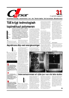 Voorzijde van magazine: Cursor 31 - 17 april 1997
