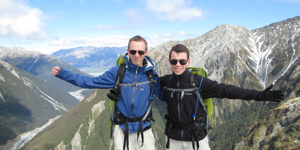 Ruben Merks (links) en Henrik Beelen.