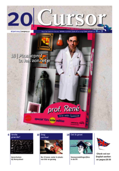 Voorzijde van magazine: Cursor 20 - 18 juni 2015