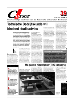 Voorzijde van magazine: Cursor 39 -19 juni 1997