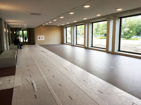 Centrale ruimte op de begane grond.