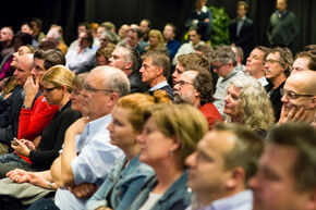 Veel belangstelling voor STORMs designpresentatie. Foto | Gerben van der Velden