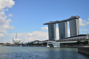 Marina Bay Sands Hotel.