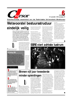Voorzijde van magazine: Cursor 06 - 26 september 1996