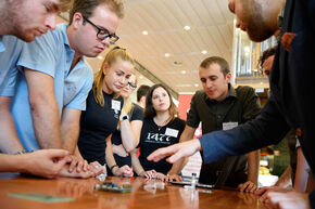 Teams leerden ook veel van elkaar. Foto | Bart van Overbeeke