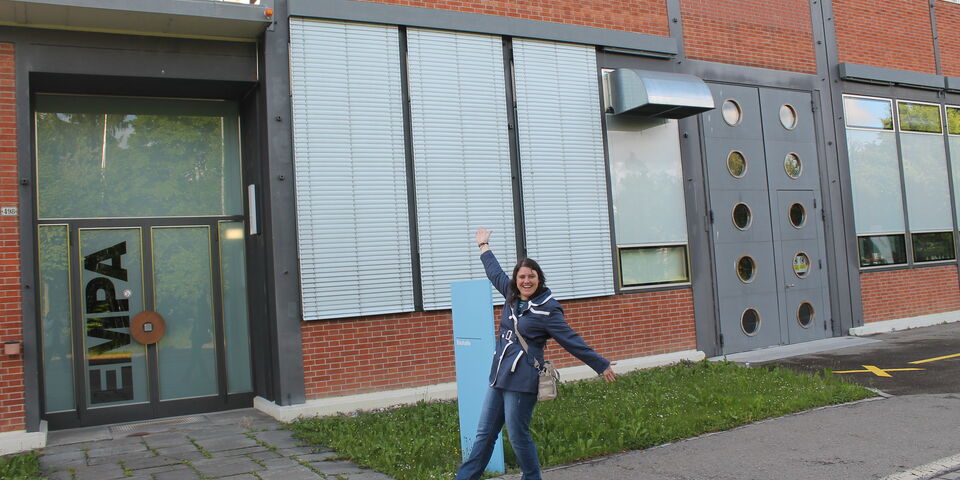 Sigrid Scheijen voor EMPA.