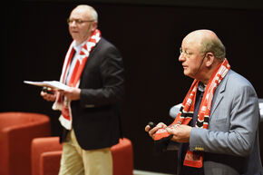 College 'van bestuur' Van Ham en Mengelers. Foto | Bart van Overbeeke