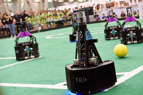 Finale Tech United-Water. Foto | Bart van Overbeeke