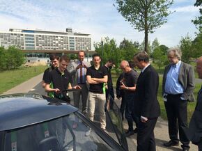 Bezoekje aan de High Tech Campus in Eindhoven. Bezoekje aan de High Tech Campus in Eindhoven.