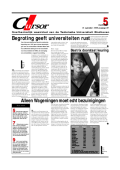 Voorzijde van magazine: Cursor 05 - 19 september 1996