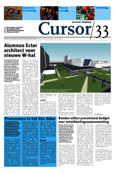 Voorzijde van magazine: Cursor 33 - 31 mei 2007