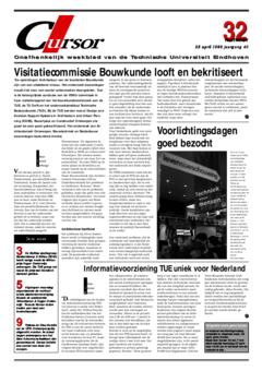 Voorzijde van magazine: Cursor 32 - 23 april 1998